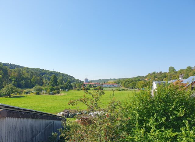 Ausblick von der Terrasse