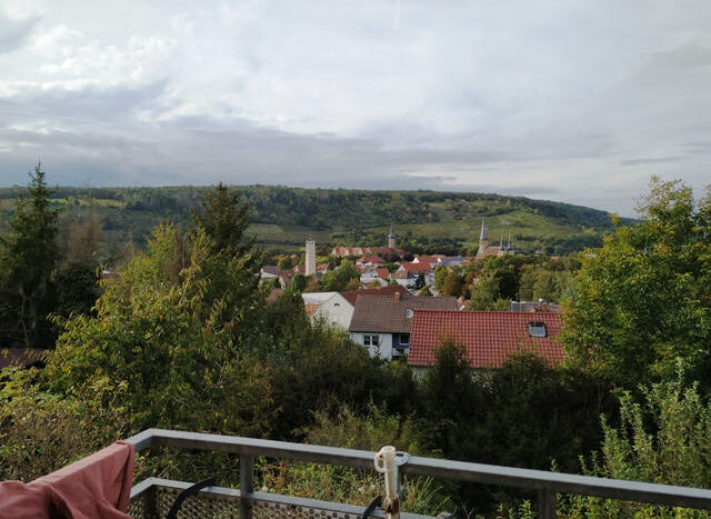 OG_herrlicher Ausblick auf Weikersheim