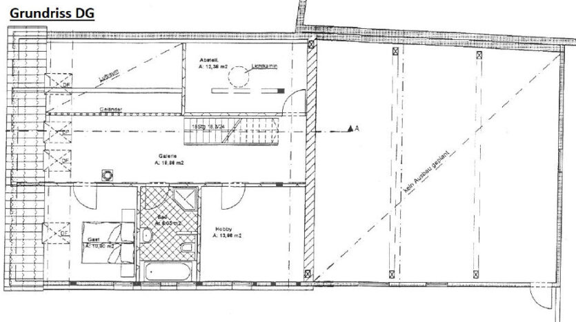 Grundriss DG (Haus 1)