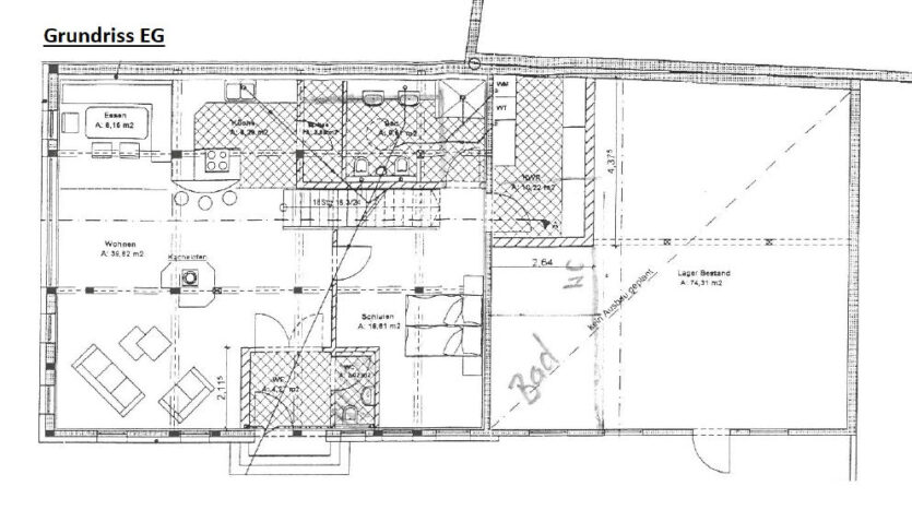 Grundriss EG (Haus 1)