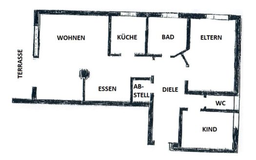 Gepflegte 3,5-Zimmer-Wohnung in Bad Mergentheim zur Kapitalanlage oder Eigennutzung!