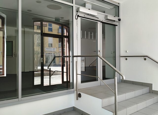 wettergeschützer Eingangsbereich im Haus