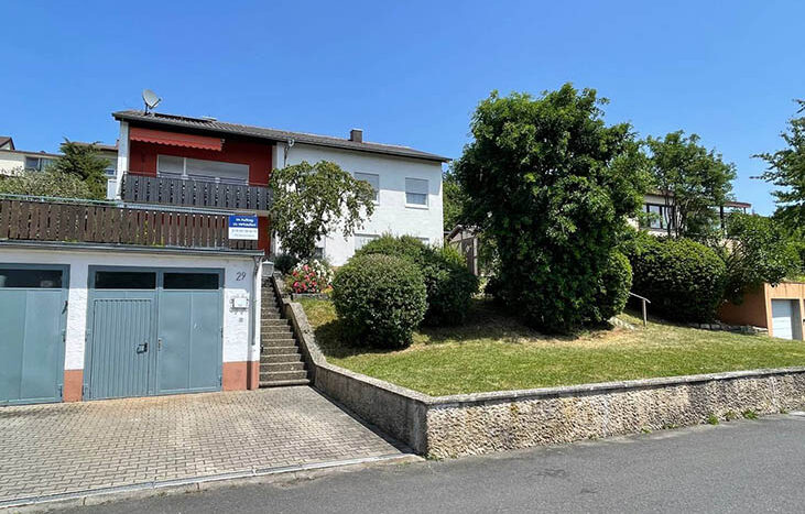 Wohnhaus Blick von der Straße