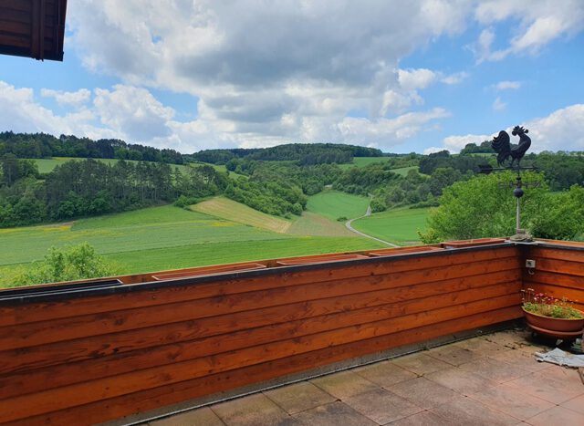 EG: Terrasse mit Ausblick