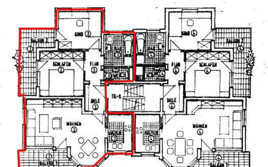 3-Zimmer-Eigentumswohnung – ruhig gelegen, mit herrlichem Ausblick –