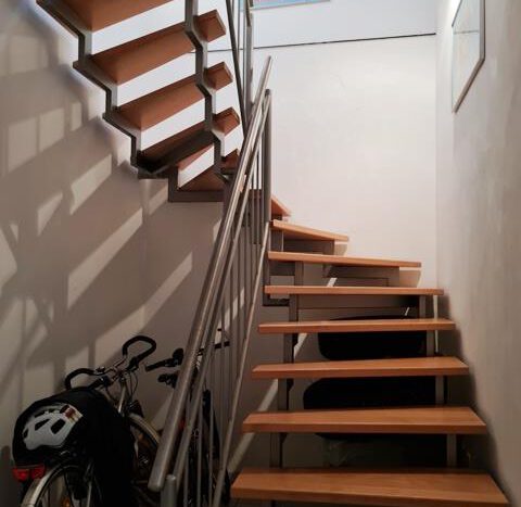 Treppenaufgang hinterer Teil