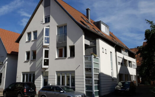 Helle 4,5-Zimmerwohnung mit Loggia und Garage im Zentrum von Creglingen