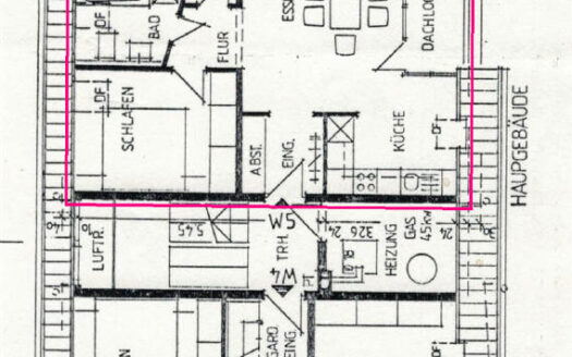 Helle 4,5-Zimmerwohnung mit Loggia und Garage im Zentrum von Creglingen