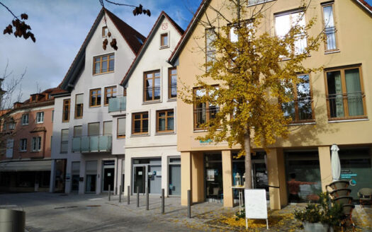 Blick vom neugestalteten Gänsmarkt