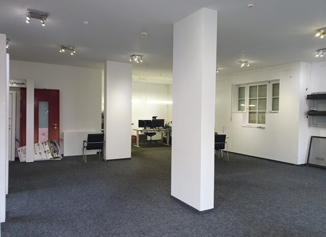 EG: Ausstellungsfläche