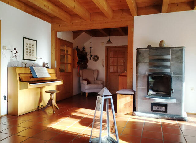 Wohnbereich mit Cotto-Fliesen