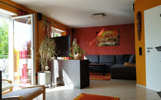 Rückseite von Garten