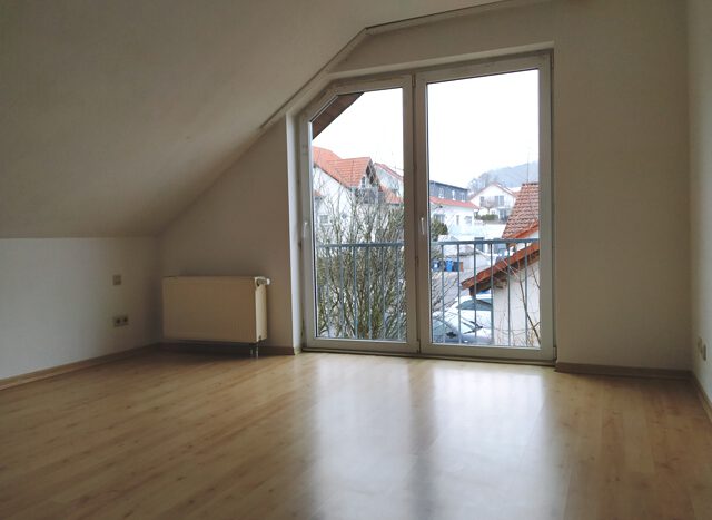 Schlafzimmer mit franz. Balkon