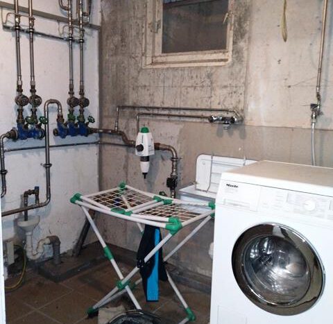 Heizraum mit Waschküche