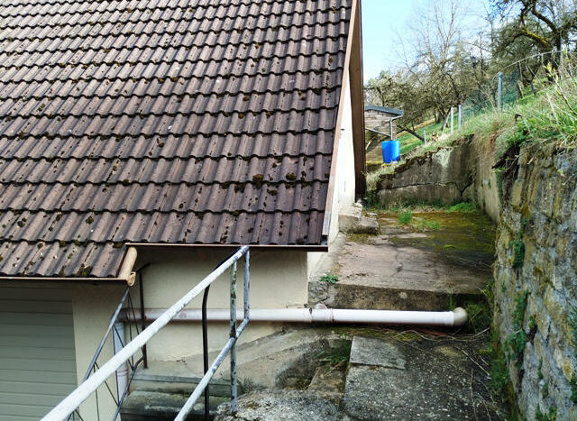 ... Dachraum der Garage