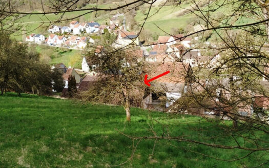 Einfamilienwohnhaus mit 2 Garagen und großem Grundstück in Rüsselhausen