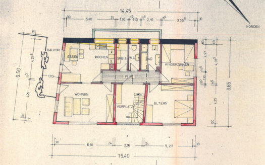 Einfamilienwohnhaus mit 2 Garagen und großem Grundstück in Rüsselhausen