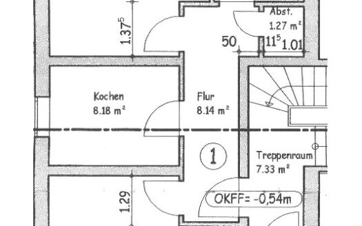 2-Zimmer-Erdgeschosswohnung mit Garten in Reichenberg zu vermieten!