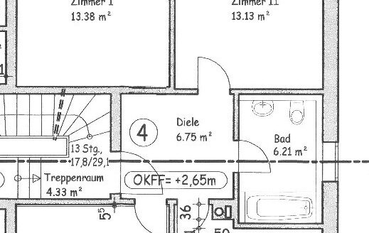 3-Zimmer-Wohnung mit Balkon und Stellplatz in Reichenberg!